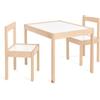 PINOLINO Tavolino e sedie Olaf 3 pezzi, legno/bianco