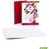 Cartelline a 2 ante A5 stampa e plastificazione opaca solo fronte 100 pezzi 300 g. patinata opaca