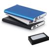 Power bank economico in alluminio personalizzato Marcet 4000 mAh personalizzate o neutre