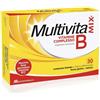 Multivitamix Vitamine Complesso B - Integratore per l'energia e le difese, 30 compresse bistrato