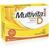 Montefarmaco Multivitamix Integratore ad Alto Contenuto di Vitamina D 2000 UI, 60 Compresse
