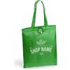 Shopper personalizzate pieghevoli in poliestere Conel 38x41 cm personalizzate o neutre