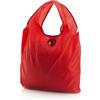 Shopper personalizzate pieghevoli in poliestere Persey 42,5x38x7 cm personalizzate o neutre