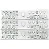 Prince August PA2084 - Barattolo in lega di bismuto a 6 stelle, 3 lingotti da 100 g per ogni hobby in metallo