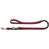 HUNTER Guinzaglio da Passeggio Regolabile Softie, 20/200rosso/nero, Salilpelle