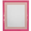 FRAMES BY POST Cornice portafoto in plastica, Supporto Rosa, Dimensioni 17 x 12 cm, 15 x 7,5 cm, 7 x 5 Image Size 5 x 3.5 inch
