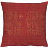 Apeltstoffe 3311 46 x 46 Fb. 30 per Cuscino, Poliestere, Rosso, 46 x 46 x 0.5 cm