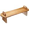 Artesa Artesà Vassoio da Portata per Aperitivi in Legno di Acacia, 52 cm x 15 cm x 17 cm - Marrone