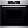 BOSCH HMG636RS1 Forno combinato microonde da incasso, inox, ecoClean, 60 cm, 67 lt