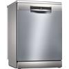 BOSCH SMS6EDI06E Lavastoviglie da libera installazione, inox, Home Connect, classe^D, 13 coperti, 60 cm