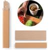Cucina personalizzati Cannucce in carta personalizzate in set da 10 pezzi Lamone personalizzate o neutre