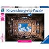 RAVENSBURGER 16780 PUZZLE DA 1000 PZ. CORTILE DEL PODESTA', PALAZZO PUBBLICO SIENA