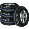Cartrend Unitec 75555 - Set borse porta gomme con tracolla, Per pneumatici auto da 33 cm (13) a 46 cm (17), 4 pezzi