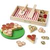 huruirui Cibo Giocattolo per Bambini,Giochi in Legno per Alimenti, Verdura  Frutta Giocattolo per Bambini Set di Giocattoli, Fingere Accessori Cucina  Bambini, Giochi Bambina 2anni Giocattoli Educativi : : Giochi e  giocattoli