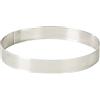 LACOR Stampo Rotondo Forato, Acciaio Inossidabile, Grigio, 24 cm (68554)