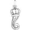 Chantecler Ciondolo Corno Argento grande