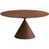DESALTO tavolo rotondo CLAY - 697-Ø120-D60-MDF-D60
