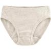 Living Crafts Slip bambina in cotone biologico Goose - col. ecrù melange