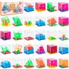 THE TWIDDLERS 28 Rompicapo Bambini Gadget Compleanno, Livelli di Difficoltà Assortito - 3D Cubi Puzzle Mini Giochi Regalini Fine Festa Compleanno Giochini Bambino Bambina, Comunione Gadget Bomboniere