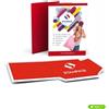 Cartelline carta personalizzate portadocumenti A4 con lembi 100 pezzi 300 g. patinata opaca