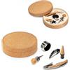 Vino personalizzati Set accessori vino da 4 pezzi personalizzato Moreto personalizzate o neutre