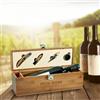 Vino personalizzati Set da vino regalo personalizzato in bamboo Syrah personalizzate o neutre