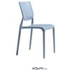 Sedia Sirio Scab Design in plastica h74120