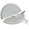 EDIL PLAST - LA VENTILAZIONE GRIGLIA PIEGHEVOLE DENTRO/FUORI CON RETE DN. 170 BIANCO DFR140B