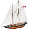 Artesanía Latina 22453 - Modellino di Nave in Legno - Goletta da Pesca e Corsa Canadese, Bluenose II - Modello 22453, Scala 1:75 - Kit di Modellismo da Costruire - Livello Medio