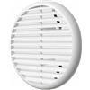 EDIL PLAST - LA VENTILAZIONE GRIGLIA TONDA UNIVERSALE CON MOLLE SENZA RETE DN. 175 BIANCO TU160B