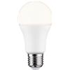 Paulmann 50122 Lampadina LED forma standard Smart Home Zigbee bianco caldo 9 Watt dimmerabile lampada a risparmio energetico opaco 2700 K E27
