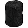 Rayher 4200301 Cordone Iuta, 3-x 3.5 mm ø, Rocchetto 280 m, Cordoncino Decoro per Lavori Creativi, Nero