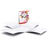 Cartellina portadocumenti quadrata con stampa solo fronte 100 pezzi 300 g. patinata opaca