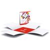 Cartellina portadocumenti personalizzata con stampa fronte e retro 100 pezzi 300 g. patinata opaca