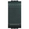Invertitore 16a 1m antracite illuminabile living international Bticino L4004N