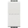 Pulsante Assiale 1P no 10a 1M bianco BTICINO N4055N