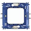 SUPPORTO 2 POSTI SCATOLA TONDA LIVING INTERNATIONAL LIGHT TECH BTICINO LN4702G