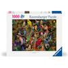 Ravensburger - Puzzle Uccelli d'arte, 1000 Pezzi, Idea regalo, per Lei o Lui, Puzzle Adulti