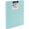 goldbuch 37507 - Raccoglitore ad anelli per foto Bella Vista, 26 x 32 cm, raccoglitore per foto in lino, formato DIN A4, ideale per viaggi e vacanze, colore: Aqua