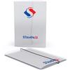 Cartelline portadocumenti plastica semitrasparente personalizzate 100 pezzi