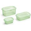 Lékué Set 3 contenitori riutiliz.,silicone