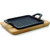 Lacor Mini Grill Quadrato, Iron, nero, 0 cm