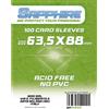 Red Glove 63,5x88 mm bustine protettive trasparenti Sapphire VERDE (100 bustine)(Green)
