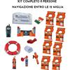 MTO NAUTICA Kit Completo Dotazioni di Sicurezza Entro 12 Miglia 8 persone e Zattera