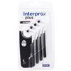 Dentaid Interprox Plus XX Maxi Plus Scovolino per pulizia spazi interdentali 4 pezzi nero
