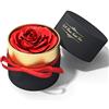 Exporee Rosa Eterna Fatta a Mano Rosa Stabilizzata Confezione Regalo Rose Mai Appassite Fiore Eterno per Amante Regalo per lei San Valentino Festa della Mamma