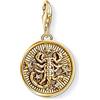Thomas Sabo Pendente a Medaglione da Unisex Argento Sterling 925, Bilancia, oro