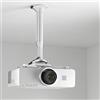 Chief KITEP030045W Staffa da soffitto per proiettori, lunghezza 30-45 cm, bianco