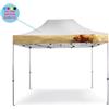 Bertoni Custom Personalizzazione Gazebo FULL PRINT Kit n° 4 mantovane 2x3 mt.