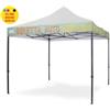 Bertoni Custom Personalizzazione Gazebo FULL PRINT Kit n° 4 mantovane 3x3 mt.